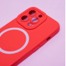 COQUE SILICONE MAGSAFE IPHONE 14 PLUS ROUGE 6.7P