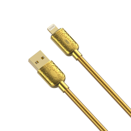 DATA CABLE LIGHTNING GOLD FAST CHARGE 2.4A