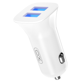 ALLUME CIGARE 2 USB BLANC 12W FAST CHARGE XO C31