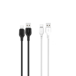 PACK DE 50 CABLES TYPE C BLANC ET NOIR 2.1A