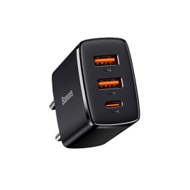 BASEUS CHARGEUR 30W 2 USB + TYPE C