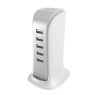 DUDAO CHARGEUR  TOWER 5 USB  A5EU BLANC