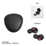 EAR PODS BLUETOOTH STEREO  TWS M9 NOIR