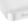 BASEUS POWER BANK 10000 mAh 15W  PORT TYPE USB BLANC