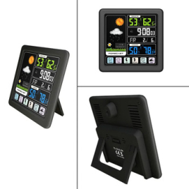 STATION METEO COULEUR HEURE ALARME TEMPERATURE INTERIEUR+EXTERIEUR  TS 3310