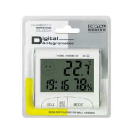 STATION METEO  INDOOR/OUTDOOR HYGROMETER/THERMOMETER DC103