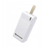 BEE POWER  20000 mAh 2 USB TYPE C  MICRO USB BLANC