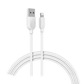 BOROPHONE CABLE DE CHARGE LIGHTNING 2M BX14 BLANC