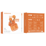 BOROPHONE ECOUTEURS STEREO BLUETOOTH  BW23 CRISTAL ORANGE 