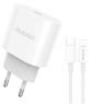 DUDAO CHARGEUR USB C CHARGE RAPIDE A8SEU BLANC