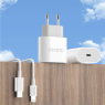 DUDAO CHARGEUR USB C CHARGE RAPIDE A8SEU BLANC