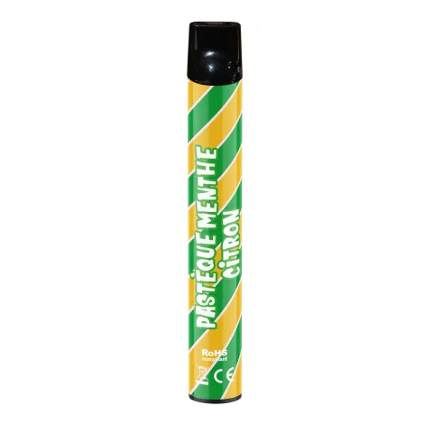 WPUFF BOITE DE 10 PUFFS  PASTEQUE MENTHE CITRON