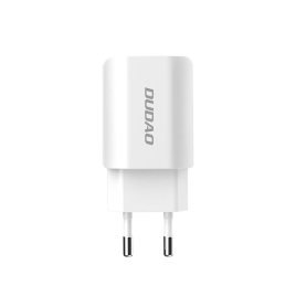 DUDAO CHARGEUR DOUBLE USB 2,4A  A2EU BLANC