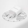 DUDAO CHARGEUR USB C 20W CHARGE RAPIDE +CABLE 20W A8SEU BLANC
