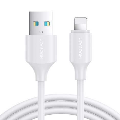 JOYROOM DATA CABLE  USB LIGHTNING 2,4A S-UL012A9 BLANC