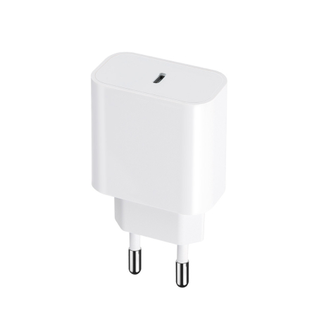 MAX LIFE CHARGEUR 1XUSB-C 20W CHARGE RAPIDE MXTC-06 BLANC