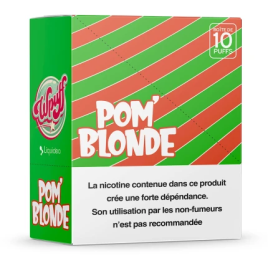 WPUFF BOITE DE 10 PUFFS POM BLONDE