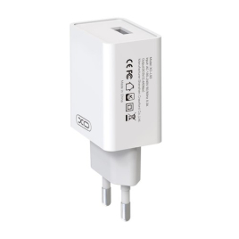 CHARGEUR USB +CABLE LIGHTNING 2.4A FAST CHARGE BLANC XO L93