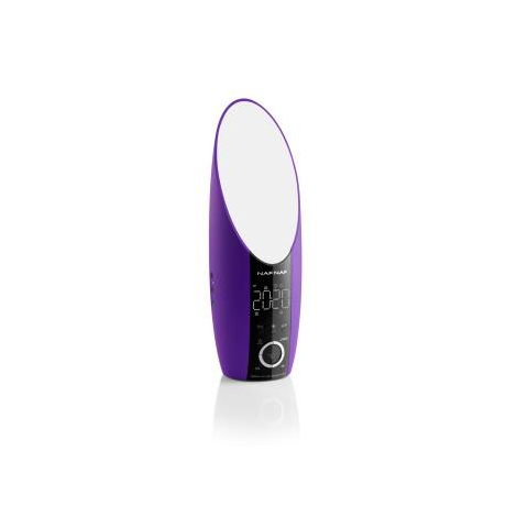 NAF NAF RADIO REVEIL ZEN SIMULATEUR D AUBE MP3 TUNER FM VIOLET