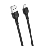 XO CABLE LIGHTNING  POUR IPHONE  2,4A NB200 NOIR