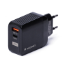 WOZINSKY CHARGEUR 2 PORTS  USB + TYPE C   WWC 001 