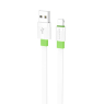 BOROFONE CABLE USB TO LIGHTNING 2,4 A CHARGE RAPIDE BX89 BLANC ET VERT