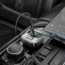 HOCO CHARGEUR VOITURE+TRANSMETTEUR FM BLUETOOTH E75 NOIR