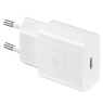 SAMSUNG CHARGEUR ORIGINE TYPE C + CABLE C / C BLANC 15W