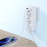 CHARGEUR 3 PRISES SECTEUR + 2 USB FAST CHARGE 2.4A