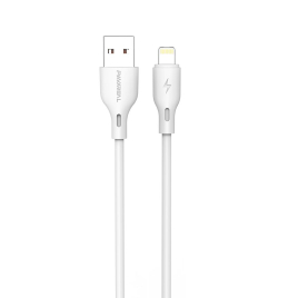 PAVAREAL  DATA CABLE LIGHTNING 6A  CHARGE RAPIDE DC1861 BLANC