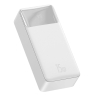 BASEUS POWER BANK 30 000 mAh 15W CHARGE RAPIDE USB CX1+2 USBA  BLANC