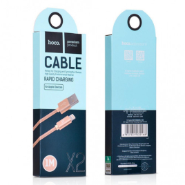 HOCO CABLE LIGHTNING  CHARGE RAPIDE 4A GOLD