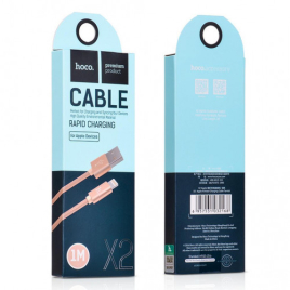 HOCO CABLE LIGHTNING  CHARGE RAPIDE 4A GOLD