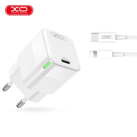 CHARGEUR TYPE C + CABLE LIGHTNING ULTRA FAST CHARGE 30W