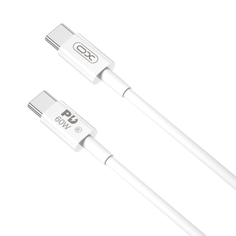 XO DATA CABLE TYPE C VERS  TYPE C 60W X BLANC