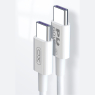 XO DATA CABLE TYPE C VERS  TYPE C 60W X BLANC