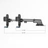 JOYROOM SUPPORT TELEPHONE VOITURE AVEC BRAS EXTENSIBLE JR-OK3 NOIR