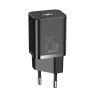BASEUS USB-C 25W 1C CHARGE RAPIDE SUPER SI NOIR