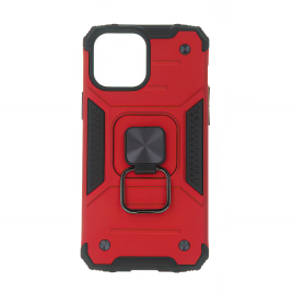 COQUE ANTI CHOC + BAGUE IPHONE 15 PRO ROUGE