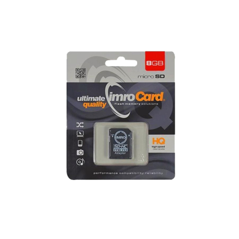 CARTE MEMOIRE IMRO 16G° + ADAPTATEUR SD