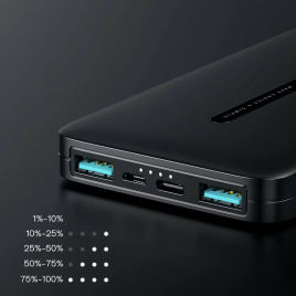 JOYROOM JR-T012 POWER BANK 10000 mAh 2,1A 2XUSB BLANC