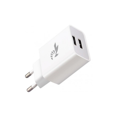 BEE POWER CHARGEUR  MURAL BC-2 2,4A 2XUSB BLANC