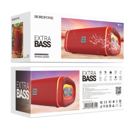 BOROFONE BR32 ENCEINTE BLUETOOTH 1200 mAh STRONG BASSE ROUGE