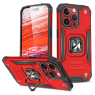 WOZINSKY COQUE RING ARMOR IPHONE 15 PRO RIGIDE ET RESISTANTE ROUGE