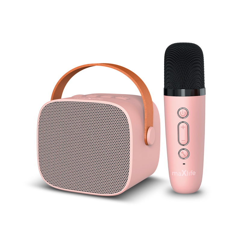 Micro SANS FIL Karaoké bluetooth HAUT PARLEUR ENCEINTE Portable Rose Gold