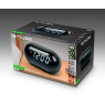 MUSE M-15 RADIO REVEIL FM DOUBLE ALARME NOIR