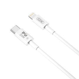 DATA CABLE C VERS LIGHTNING FAST CHARGE 20W BLANC XO