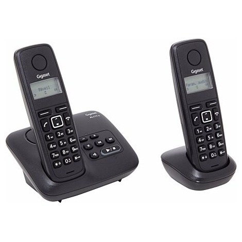 GIGASET TELEPHONE SANS FIL DUO  + REPONDEUR AL117A DUO