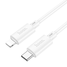DATA CABLE TYPE C TO LIGHTNING  20W HOCO X88 BLANC