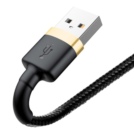 DATA CABLE BASEUS USB LIGHTNING CHARGE RAPIDE NOIR